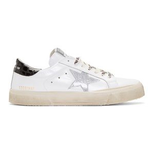 Golden Goose Printed Lace Low Top Sneakers 😍